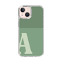 Slim Protection Case［ Original - initial two tone - A green ］