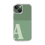 Slim Protection Case［ Original - initial two tone - A green ］