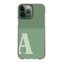 Slim Protection Case［ Original - initial two tone - A green ］