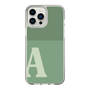Slim Protection Case［ Original - initial two tone - A green ］