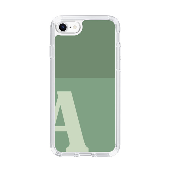 Slim Protection Case［ Original - initial two tone - A green ］
