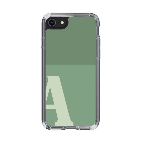 Slim Protection Case［ Original - initial two tone - A green ］