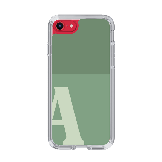 Slim Protection Case［ Original - initial two tone - A green ］