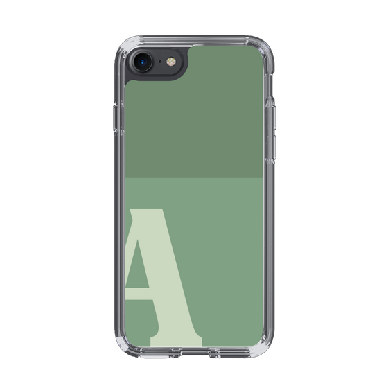 Slim Protection Case［ Original - initial two tone - A green ］