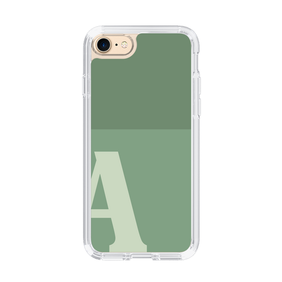 Slim Protection Case［ Original - initial two tone - A green ］