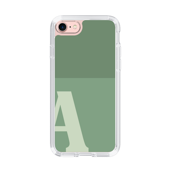 Slim Protection Case［ Original - initial two tone - A green ］