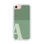 Slim Protection Case［ Original - initial two tone - A green ］