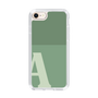 Slim Protection Case［ Original - initial two tone - A green ］