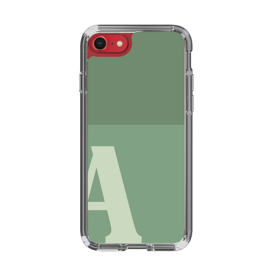 Slim Protection Case［ Original - initial two tone - A green ］