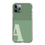 Slim Protection Case［ Original - initial two tone - A green ］