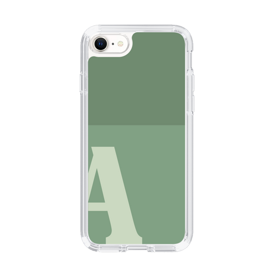 Slim Protection Case［ Original - initial two tone - A green ］