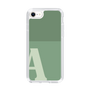 Slim Protection Case［ Original - initial two tone - A green ］