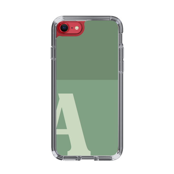 Slim Protection Case［ Original - initial two tone - A green ］