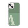 Slim Protection Case［ Original - initial two tone - A green ］