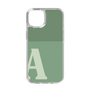 Slim Protection Case［ Original - initial two tone - A green ］