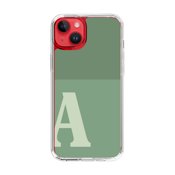 Slim Protection Case［ Original - initial two tone - A green ］