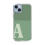 Slim Protection Case［ Original - initial two tone - A green ］