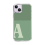 Slim Protection Case［ Original - initial two tone - A green ］