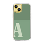 Slim Protection Case［ Original - initial two tone - A green ］