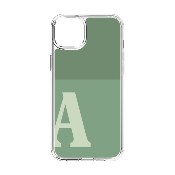 Slim Protection Case［ Original - initial two tone - A green ］