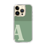 Slim Protection Case［ Original - initial two tone - A green ］