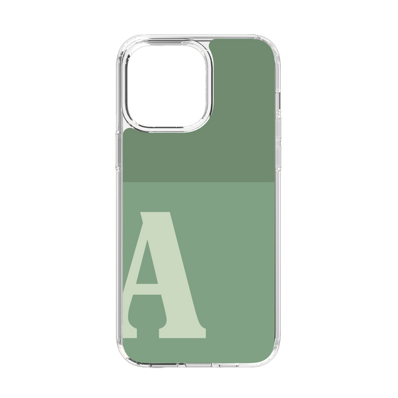 Slim Protection Case［ Original - initial two tone - A green ］