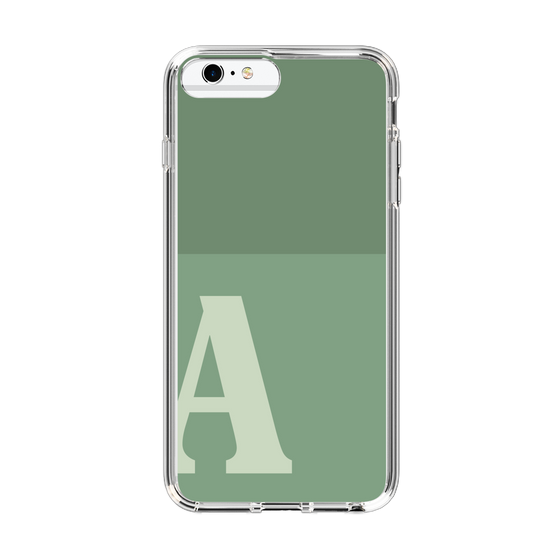 Slim Protection Case［ Original - initial two tone - A green ］