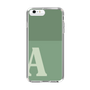 Slim Protection Case［ Original - initial two tone - A green ］