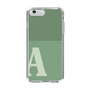Slim Protection Case［ Original - initial two tone - A green ］
