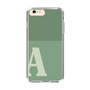 Slim Protection Case［ Original - initial two tone - A green ］