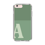 Slim Protection Case［ Original - initial two tone - A green ］