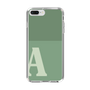 Slim Protection Case［ Original - initial two tone - A green ］