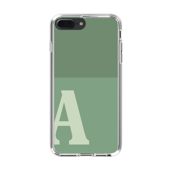 Slim Protection Case［ Original - initial two tone - A green ］