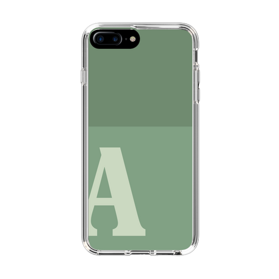 Slim Protection Case［ Original - initial two tone - A green ］