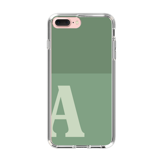 Slim Protection Case［ Original - initial two tone - A green ］