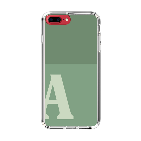 Slim Protection Case［ Original - initial two tone - A green ］