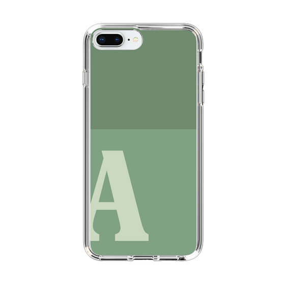 Slim Protection Case［ Original - initial two tone - A green ］