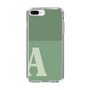 Slim Protection Case［ Original - initial two tone - A green ］