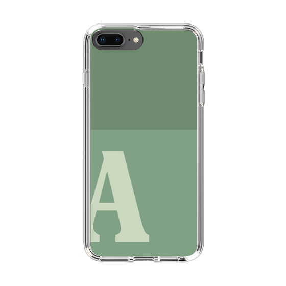 Slim Protection Case［ Original - initial two tone - A green ］