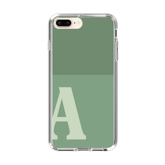 Slim Protection Case［ Original - initial two tone - A green ］
