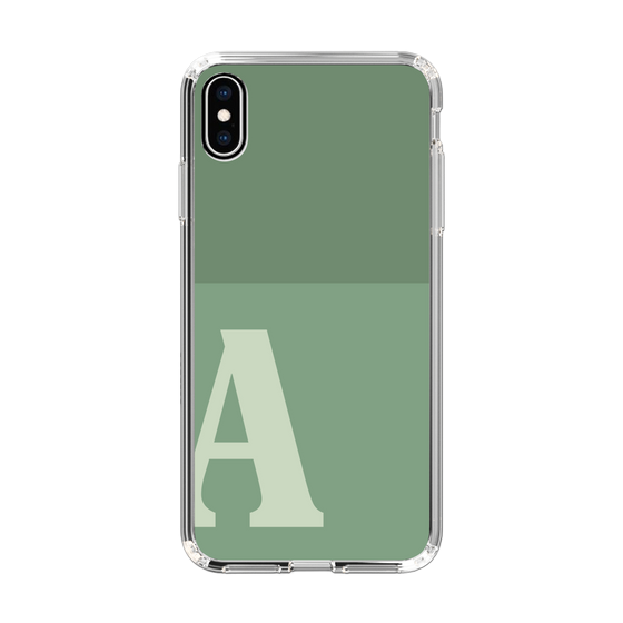 Slim Protection Case［ Original - initial two tone - A green ］
