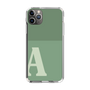 Slim Protection Case［ Original - initial two tone - A green ］