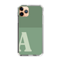 Slim Protection Case［ Original - initial two tone - A green ］
