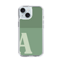 Slim Protection Case［ Original - initial two tone - A green ］