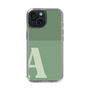 Slim Protection Case［ Original - initial two tone - A green ］