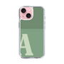 Slim Protection Case［ Original - initial two tone - A green ］