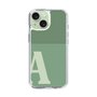Slim Protection Case［ Original - initial two tone - A green ］