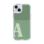 Slim Protection Case［ Original - initial two tone - A green ］