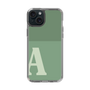 Slim Protection Case［ Original - initial two tone - A green ］