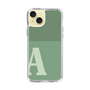 Slim Protection Case［ Original - initial two tone - A green ］